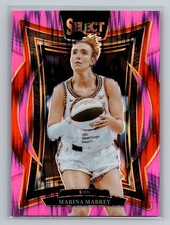 2025 Panini Select WNBA #71 Marina Mabrey Pink Flash Prizms