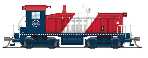Interruptor BROADWAY LIMITED 9369 N EMD SW9 TRRA rojo/blanco/azul, sonido Paragon4/DC/DCC | Zustand: New