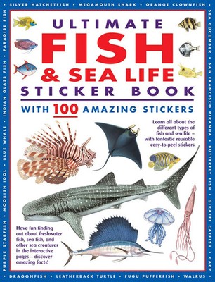 Ultimate Fish & Sea Life Stick*r Book | with 100 amazing stick*rs | Books | Buch
