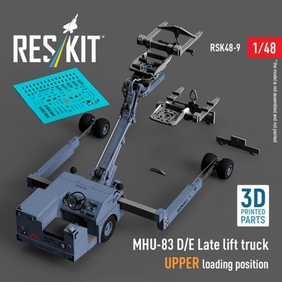 MHU-83 D/E Late lift truck UPPER loading position (3D Printed model kit)  / 1:48