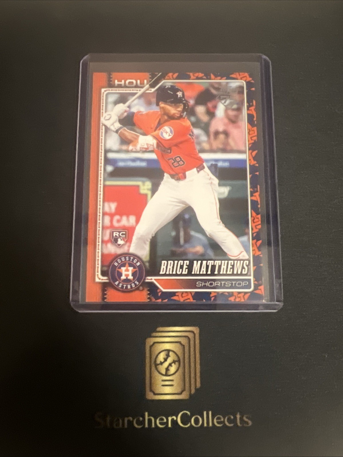 2026 Topps Series 1 - Base Player Number Variations Brice Matthews #132 (RC)