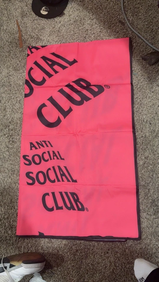 Anti Social Pink Table Cover - Image 2 of 4