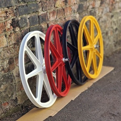 Skyway Tuff Wheels 24 Inch Pair Old School BMX Black Blue Red