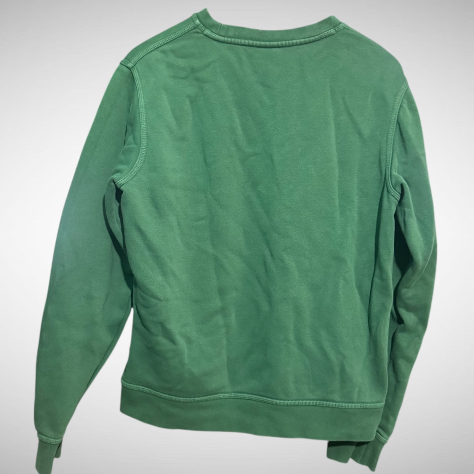 Nike PullOver Mens Medium Solid Green Crew Neck S… - image 3