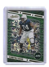2024 Panini Absolute #111 Olumuyiwa Fashanu Green Waves #/50