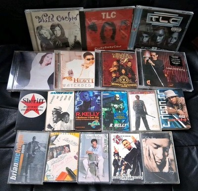 R&B/Pop/Soul - 7 CDs & 11 Cassette TAPES/CASSINGLES - R Kelly Lionel LL K7 +More