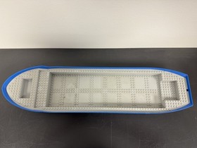 LEGO 7994 City Harbor 74x18x7 Boat Hull 57789-001 & Boat Deck 57785-001