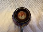 Vintage Imperial Carnival Glass Grape Pattern Cup Amethyst Iridescent Muticolor — photo 4