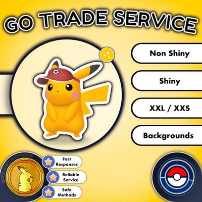 Pokémon GO Trade | Kostüm Pikachu - Nate's Visor | XXL, XXS, Shiny verfügbar  