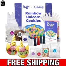 Magical Unicorn Cookies Baking Set - Pre-Measured Ingredients  Edible Art Fun