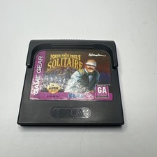 Poker Face Paul's Solitaire SEGA Game Gear Untested