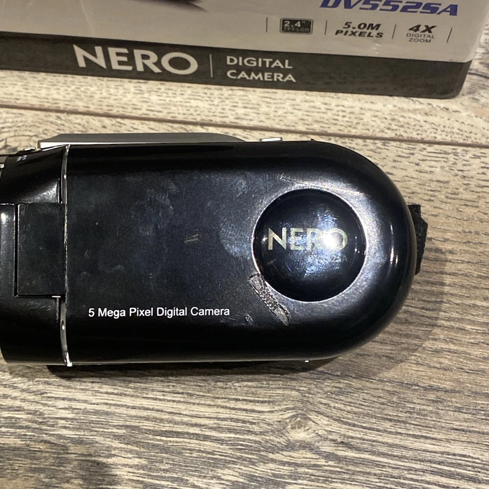 Giani Nero DV5525A Digital Video Camera 5MP 4x Zoom Boxed with 8GB SD Card - Image 4 of 4