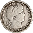 1893-O Barber Quarter