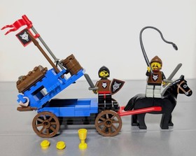 LEGO 6075 Wolfpack Tower 6038 Wagon Boat Lot Castle