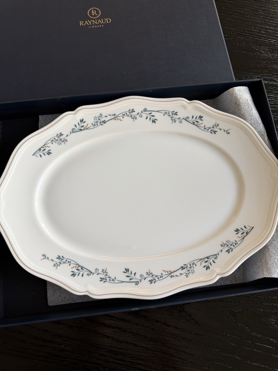 【ヴァンクリ】RAYNAUD 波型皿 Van Cleef & Arpelsコラボ Raynaud Limoges Made in France for Van Cleef & Arpels Oval Serving