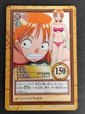 One Piece Carddass Hyper Battle Nami Sunbathing C370 2001 Japanese Bandai eb242