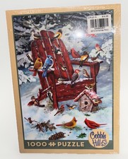 Cobble Hill Jigsaw Puzzle 1000 Pieces Adirondack Birds NIB. 2015. Made in USA.