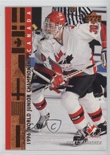 1995-96 Upper Deck World Junior Champions Rhett Warrener #528 0a1