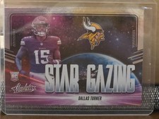 2024 Panini Absolute - Star Gazing Dallas Turner #SG-DTR (RC)