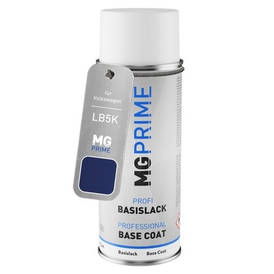 Autolack Spraydose für Volkswagen VW LB5K B5K 0A Reef Blue Metallic Basislack