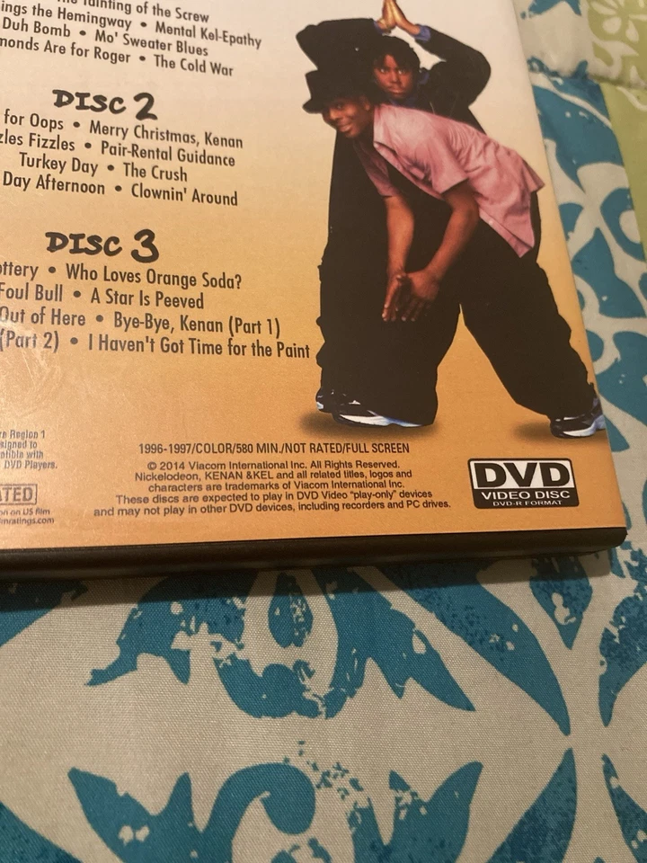 Kenan & Kel DVD The Best of Seasons 1 & 2 3-Disc Set Nickelodeon Foto 4 de 4