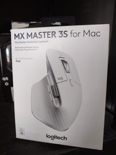 Logitech MX Master 3S Wireless Mouse for Mac  iPad - Pale Gray - NEW 
