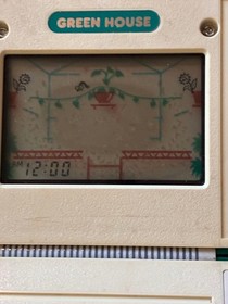 Nintendo Game & Watch Green House Multi Screen Handheld Game Console Vintage
