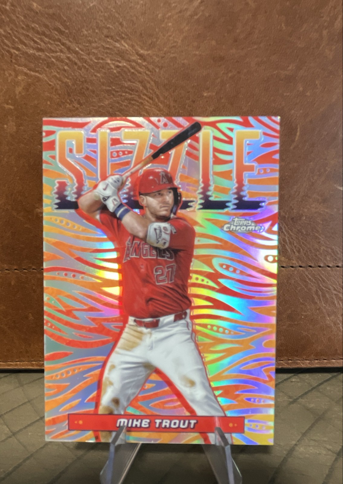 2024 Topps Chrome Update Series - Sizzle Mike Trout #SIZ-9