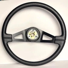 Steering Wheel Leather 2-Spoke Diameter 18” BKBL 1824D4V