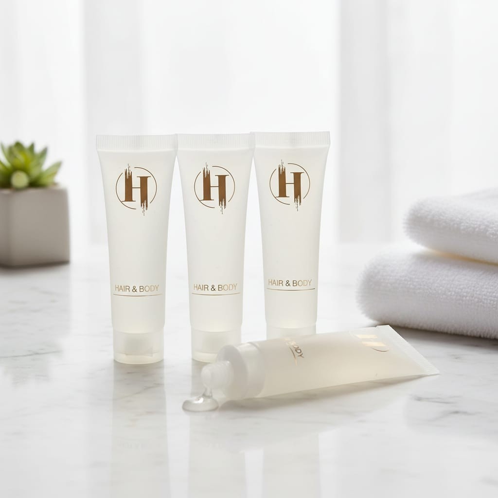 100 Stk. Hotel Shampoo & Duschgel ( 2 in 1 ), Shower Gel 35 ml