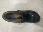 BOC Born Snake Skin Nurse Clogs Patent Navy Blue Leather Slip On Loafers 9M — photo 5