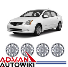 Set Of 4 16wheel Rim Cover Hubcaps For 2007-2012 Nissan Sentra Caps Trim Rings Set Of 4 16wheel Rim Cover Hubcaps For 2007-2012 Nissan Sentra Caps Trim Rings