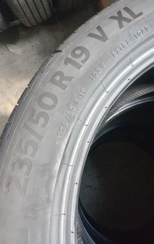 4 Sommerreifen 235 50 R19 103V Continental Premium Contact 6 DOT 0125 Reifen - Bild 3 von 4