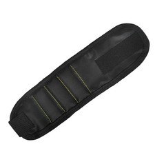 Magnetic Work Wristband 3 Rows Oxford Fabric Wrist Tool Holder Firm Adsorption