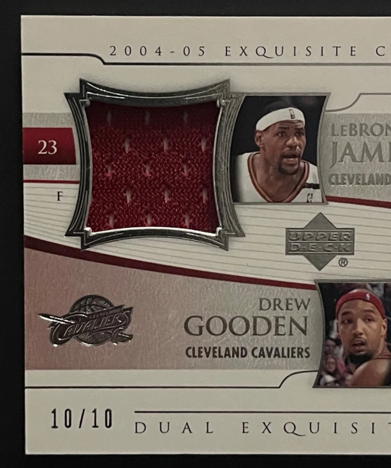 Camiseta deportiva UD Exquisite Lebron James Drew Gooden 2004 05 doble extra 10/10 Cavaliers Foto 2 de 4