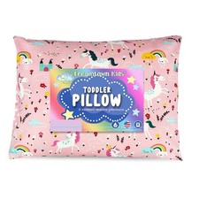 Toddler Pillow  Pillowcase, Hypoallergenic, Made in USA, Soft  Breathable