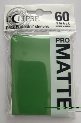 60 Ultra Pro Matte Eclipse Lime Green Small Card Sleeves Deck Protectors tcg NEW