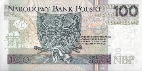 POLAND 100 ZLOTYCH P-186b 2018 UNC