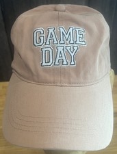 David And Young Game Day Sherbet Brown With Embroidered Logo Adjustable Cotton H
