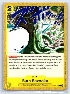 Burn Bazooka C Two Legends OP08-116 LP