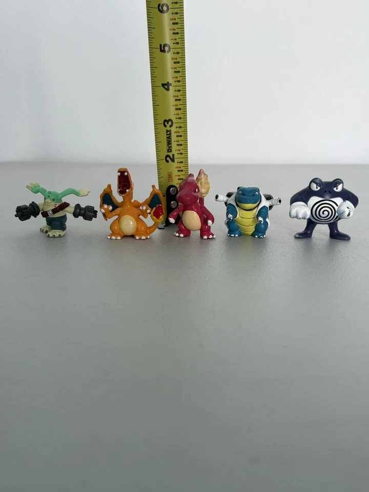 Фигурка Charizard оригинал. Коллекция Pokémon TOMY 1999 Nintendo Digimon 5 шт. - Изображение 2 из 4