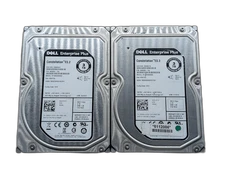 LOT OF 2 Dell 0KK92 3TB 3.5" SAS 6Gb/s ST33000650SS Enterprise Plus