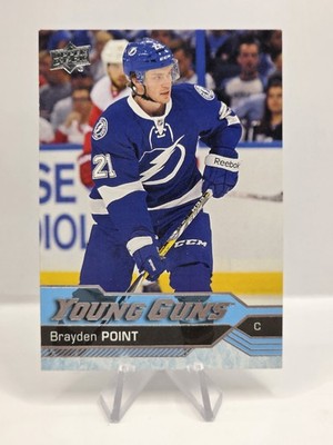 2016-17 Upper Deck #205 Brayden Point Young Guns RC