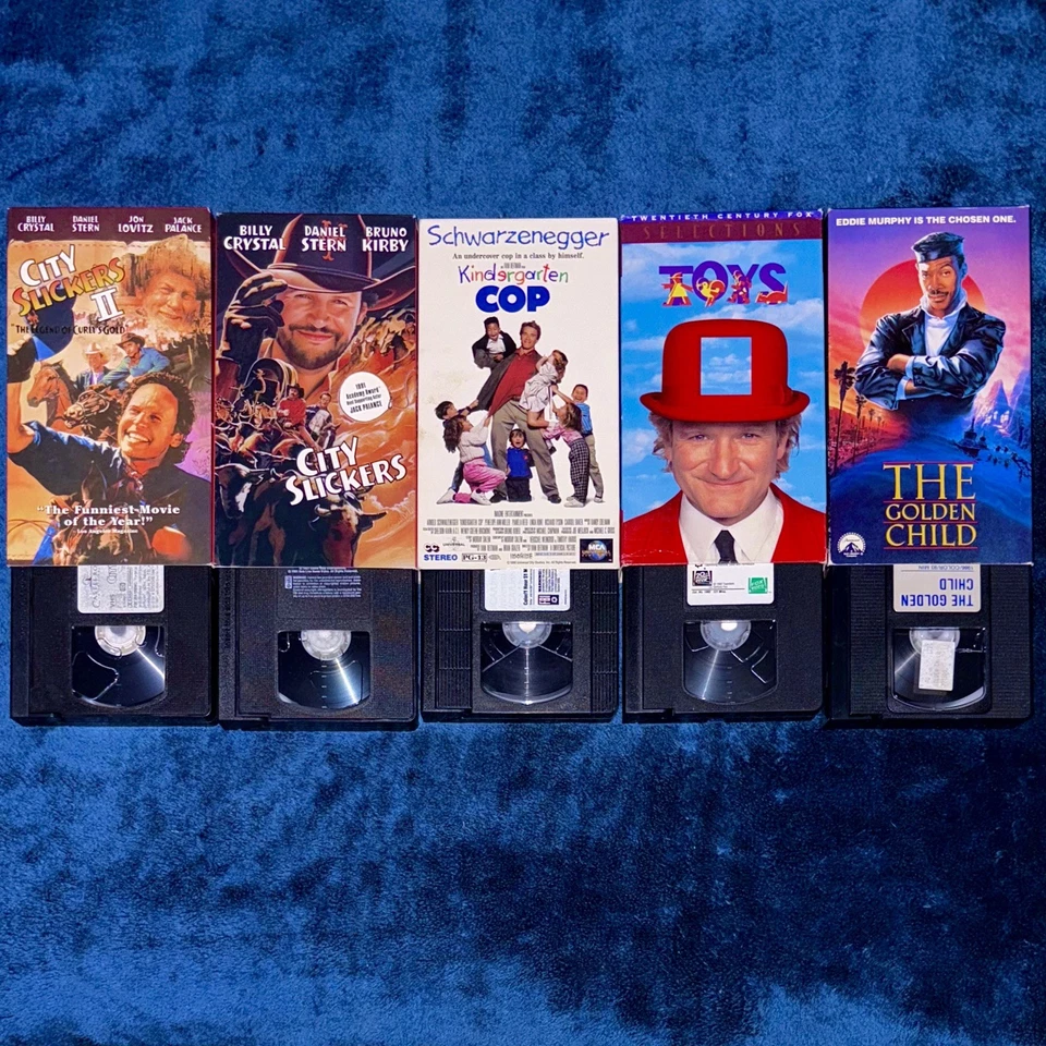 Vintage VHS Movies Video Tapes Lot Of 10 Robin Williams Tom Hanks Eddie Murphy - Image 3 of 4