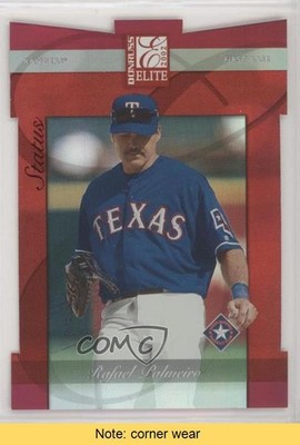 2002 Donruss Elite Status Die-Cut The National 2/5 Rafael Palmeiro #54 READ 0o9