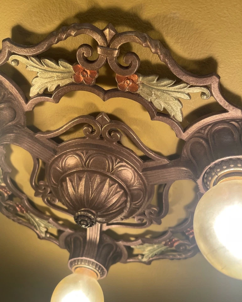 Vintage Lights 1930 Aldersyde foyer, bedroom by Virden. Very low! MORE AVAILABLE - Image 3 of 3