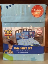 Disney Pixar Jay Franco Toy Story 4  Twin Sheet Set Bedding 3 Piece NEW