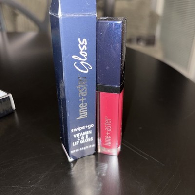 NIB Lune + Aster Swipe & Go Vitamin c & E Lip Gloss- Innovator 0.17 OZ