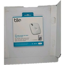 Tile Versatile Tracker for Keys and Bags Bluetooth, White, RE-40001
