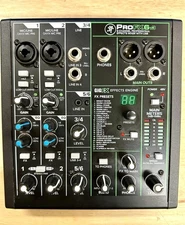 MACKIE PRO MIXER FX 6V3 w/ 6 Channel Effects